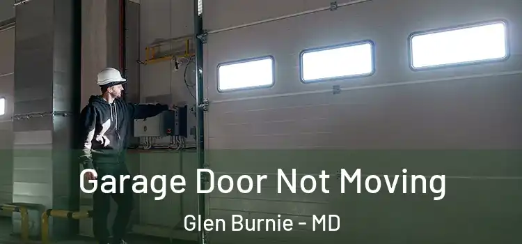  Garage Door Not Moving Glen Burnie - MD
