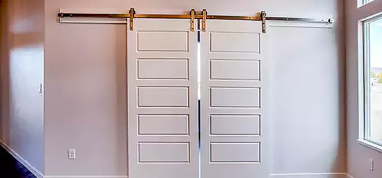Glass Barn Door with Installation Hardware Kit Glen Burnie